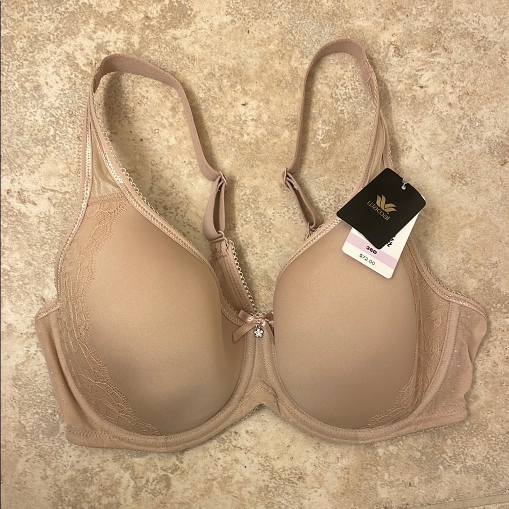 NEW Wacoal Beige Bra 36D